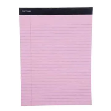 Mintra Office Legal Pads - ((BASIC PASTEL 6pk, 8.5in x 11in, WIDE RULED)) - 50 Sheets per Notepad, Micro perforated, Pastel Writing Pad, Notebook Paper for School, College, Office, Business - Pink, Blue, Purple