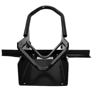 Extreme Max 5001.5010 Motorcycle Wheel Chock - Heavy-Duty Stability and Versatile Fit