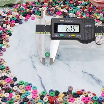 Fun-Weevz 2500 Heishi Clay Beads for Jewelry Making