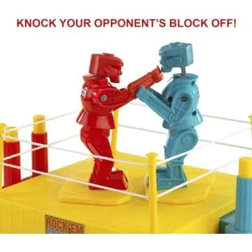 Mattel Games Rock 'Em Sock Em Robots: You Control The Battle of The Robots in a Boxing Ring!