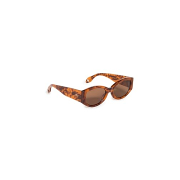 Elisa Johnson Women's Jeannie Sunglasses - Stylish Brown Tortoise Frames