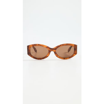 Elisa Johnson Jeannie Sunglasses Brown Tortoise One Size