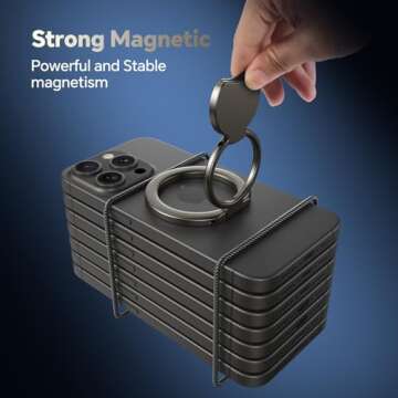 VNH Magnetic Phone Ring Holder - Versatile Grip Stand