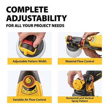 Wagner FLEXiO 590 Handheld HVLP Paint Sprayer for DIYers