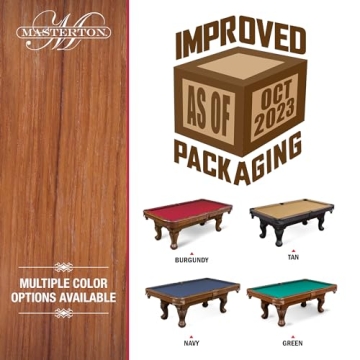 Green Masterton Pool Table | Quality Affordable Billiards Table