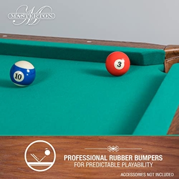 Green Masterton Pool Table | Quality Affordable Billiards Table