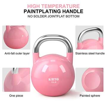 KHTO Competition Kettlebell - Versatile Fitness Essential