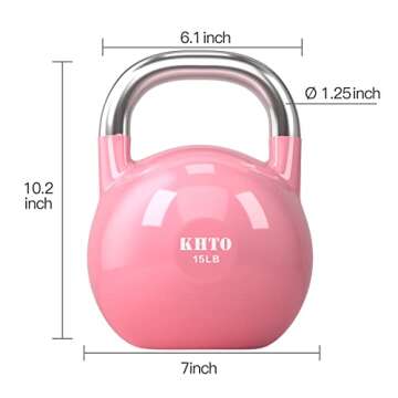 KHTO Competition Kettlebell - Versatile Fitness Essential