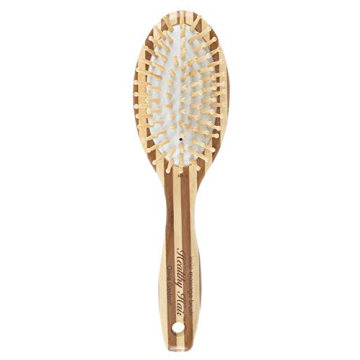 Olivia Garden Healthy Hair Eco-Friendly Bamboo Ionic Massage Hair Brush HH-3 (Oval Large)