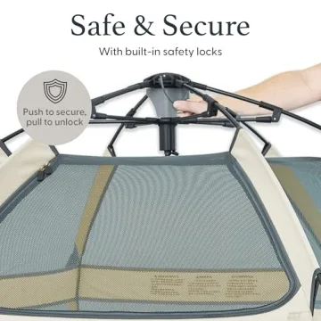 Portable Baby Playpen with Canopy & Travel Bag - POP 'N GO