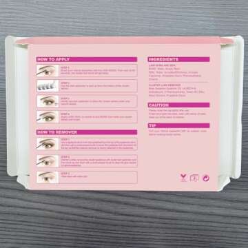 Crislashes DIY Extension Kit - 168 PCS 8-16mm Mixed Lashes, Lash Bond and Seal, Applicator, Reusable Cluster Lashes Home Use (KIT 03)