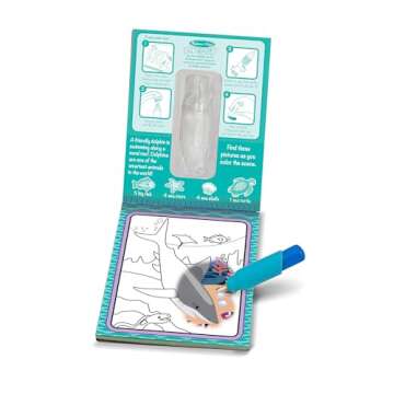 Melissa & Doug On the Go Water Wow! Reusable Water-Reveal Activity Pad - Under the Sea - FSC Certified