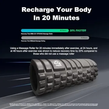 321 STRONG Foam Roller for Effective Muscle Recovery