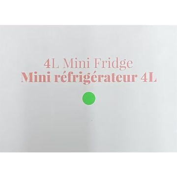 CROWNFUL Mini Fridge Portable Cooler Warmer for Skincare Drinks