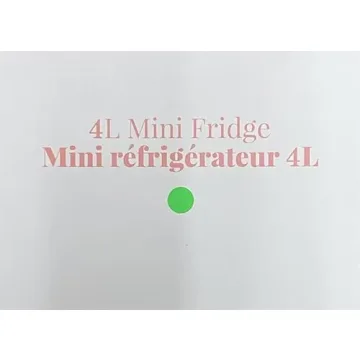 CROWNFUL Mini Fridge Portable Cooler Warmer for Skincare Drinks