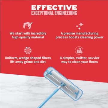 E-Cloth Deep Clean Microfiber Mop for Eco-Friendly Floor Cleaning