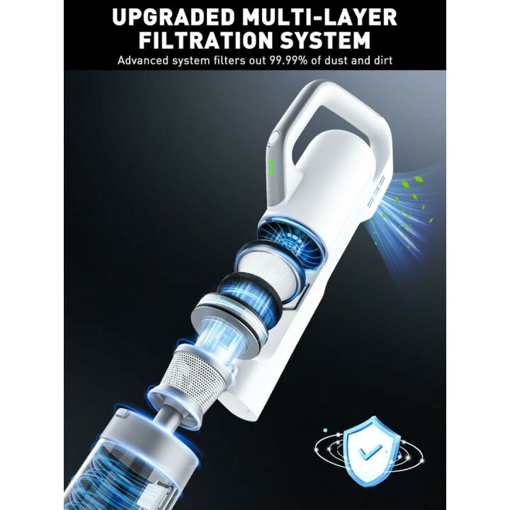 Cordless Stick Vacuum Cleaner with Strong Suction