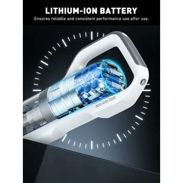 Cordless Stick Vacuum Cleaner with Strong Suction