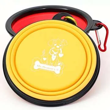 Collapsible Pet Bowls for Easy Travel and Feeding