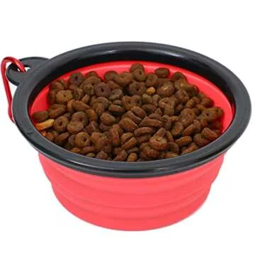 Collapsible Pet Bowls for Easy Travel and Feeding