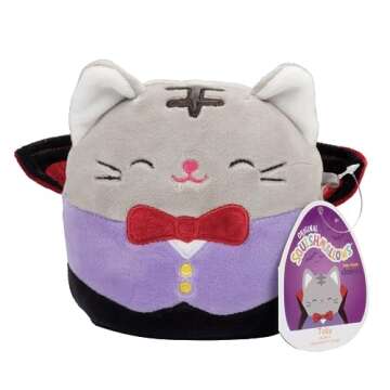 Squishmallows Original 5-Inch Plush 5 Pack - Official Jazwares Plush - Collectible Soft & Squishy Mini Stuffed Animal Toy - Add to Your Squad - Gift for Kids, Girls & Boys