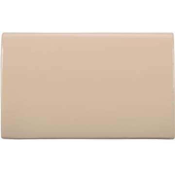 MOJISOLO Women's Evening Clutch Bags for Formal Cocktail Prom Wedding Party Patent Leather Dressy Foldover Purse Nude