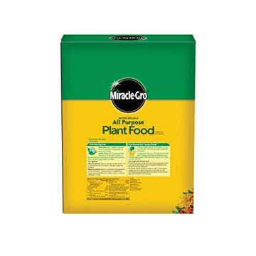 Miracle-Gro Water Soluble All Purpose Plant Food, Plant Fertilizer for Indoor or Outdoor Plants, Roses, Flowers, Houseplants, Vegetables and Trees, 10 lb.