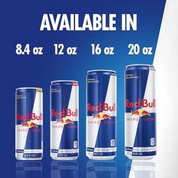 Red Bull Energy Drink Pack of 24 Cans 114mg Caffeine