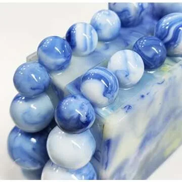 URAWOW Acrylic Evening Handbag Beads Bag for Women Graceful Shoulder Bag Satchel Marble Clutch Purses for Wedding Party 2023