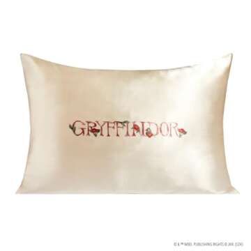 Gryffindor Satin Pillowcase - Hair & Skin Benefits