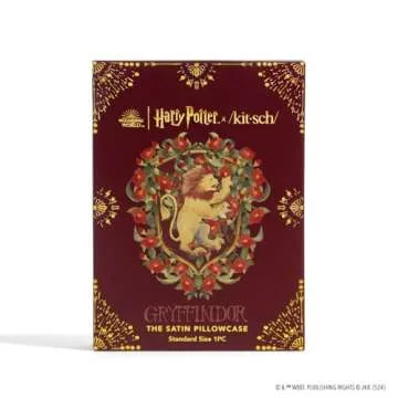Gryffindor Satin Pillowcase - Hair & Skin Benefits