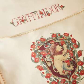 Gryffindor Satin Pillowcase - Hair & Skin Benefits