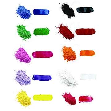 Colorations Powder Tempera Paint 1 lb. Multicolor Variety Pack Classroom Supplies for Arts and Craft...