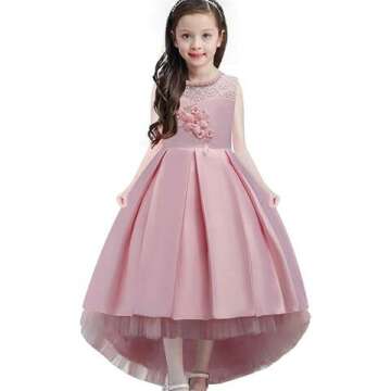 WEONEDREAM Girls Princess Dress for Parties 3-14