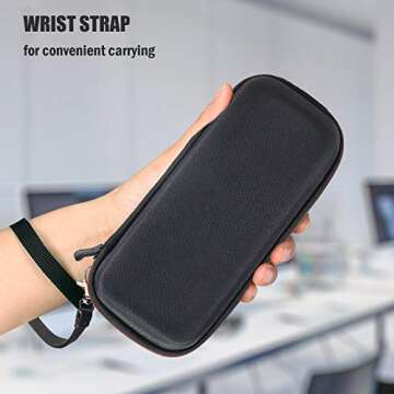 ProCase Hard Travel Case for Samsung T3 T5 SSDs - Black