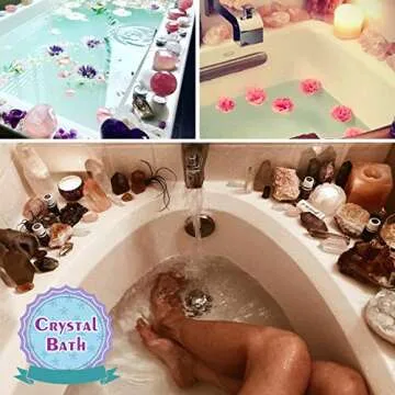 MIMOSA Healing Crystal Wands Amethyst/Rose Quartz/Clear Quartz&Amethyst Cluster