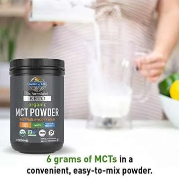Garden of Life Keto Organic MCT Powder - 30 Servings