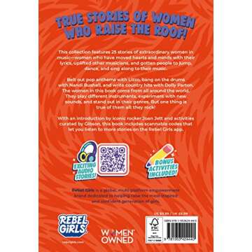 Rebel Girls Rock: 25 Tales of Women in Music - Inspiring Stories for Young Readers