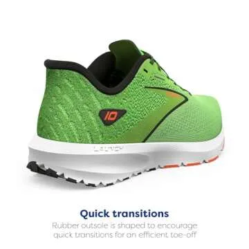 Brooks Men’s Launch 10 Running Shoes for Comfort and Speed