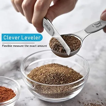 Wildone 21-Piece Measuring Cup and Spoon Set for Precise Cooking