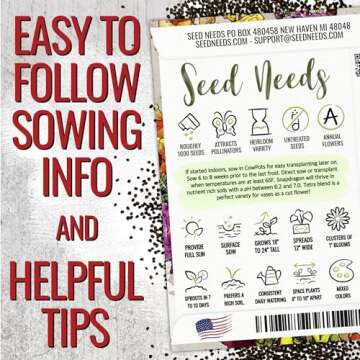 Mixed Tetra Snapdragon Seeds - Vibrant Heirloom Flowers