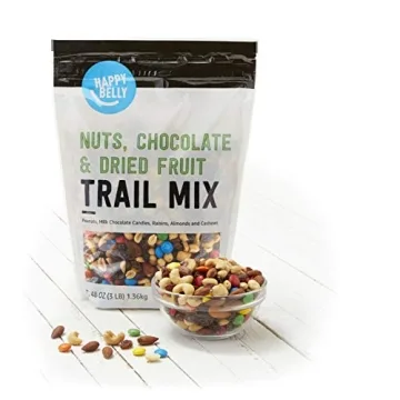 Tropical Trail Mix, Nuts and Chocolate, Healthy Snack