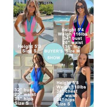 Stylish BIKINX Women One Piece Bathing Suit for Summer