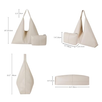 YLYYHH Leather Tote Bag - Eco-Friendly & Stylish