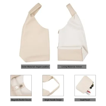 YLYYHH Leather Tote Bag - Eco-Friendly & Stylish