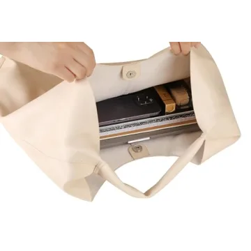 YLYYHH Leather Tote Bag - Eco-Friendly & Stylish