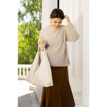 YLYYHH Leather Tote Bag - Eco-Friendly & Stylish