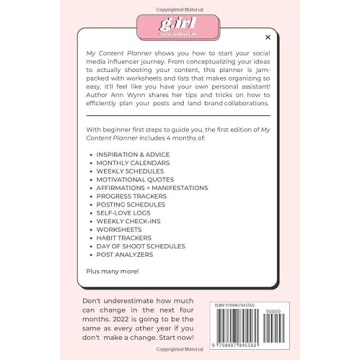 My Content Planner Workbook for Effective Instagram Strategy