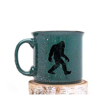 Black Lantern Coffee Mugs for Nature Lovers - 15oz Ceramic