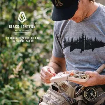 Black Lantern Coffee Mugs for Nature Lovers - 15oz Ceramic